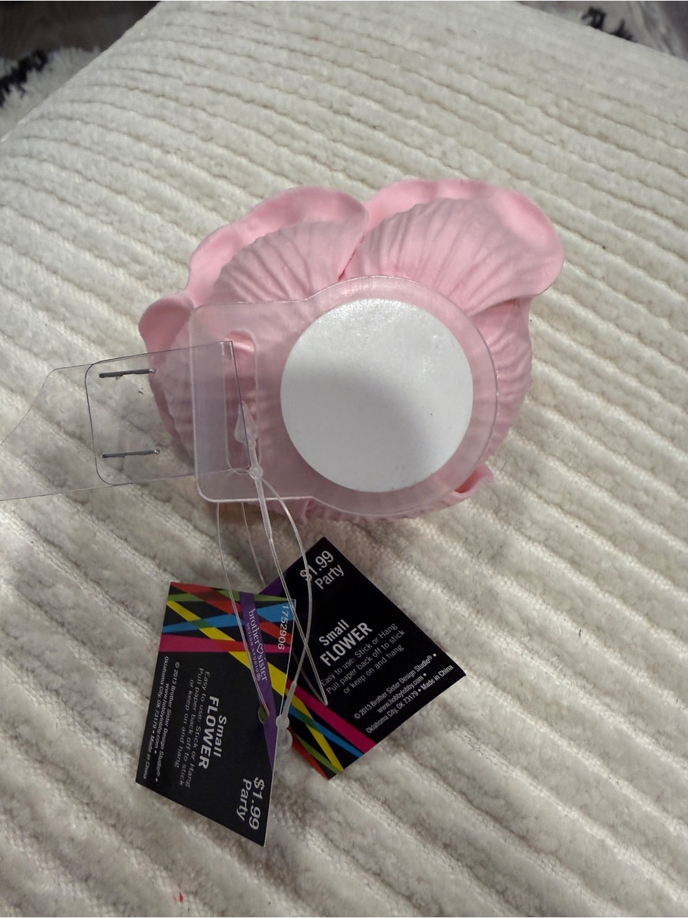 NWT Set of 9 Pink Foam Rose Wall Decor Flowers Hobby Lobby Nursery Party Craft - Picture 3 of 8